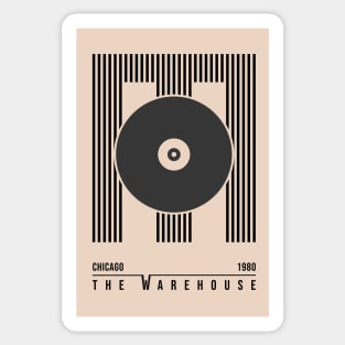 The Warehouse Chicago 1980 Sticker